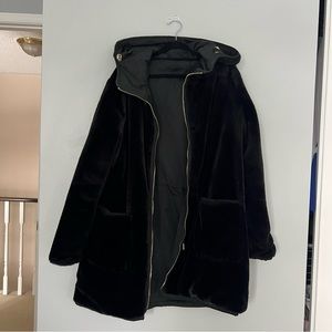 Reversible Faux Fur Jacket